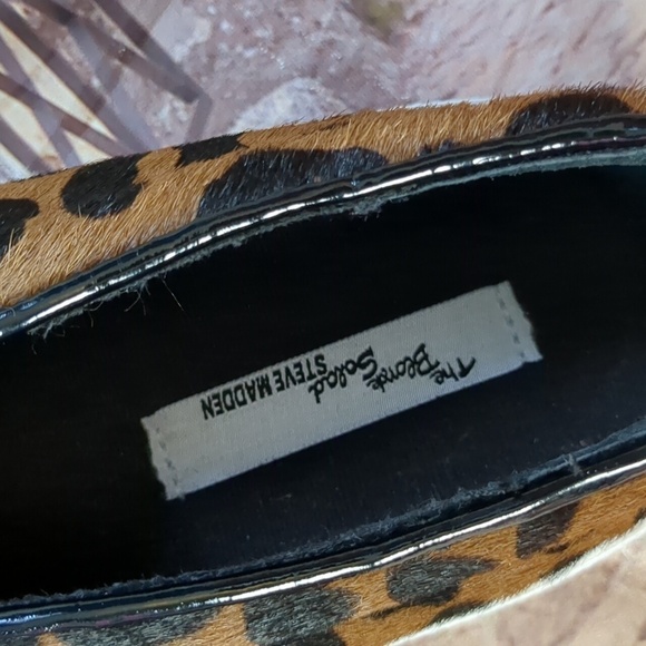 STEVE madden X the blonde salad cheetah print shoes size 8 - Picture 8 of 9